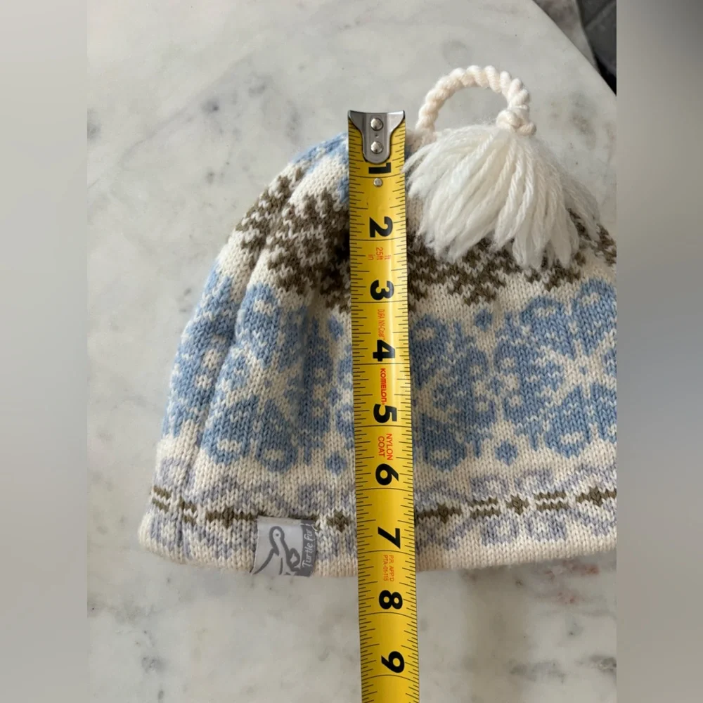 Turtle Fur Wool Fair Isle Beanie